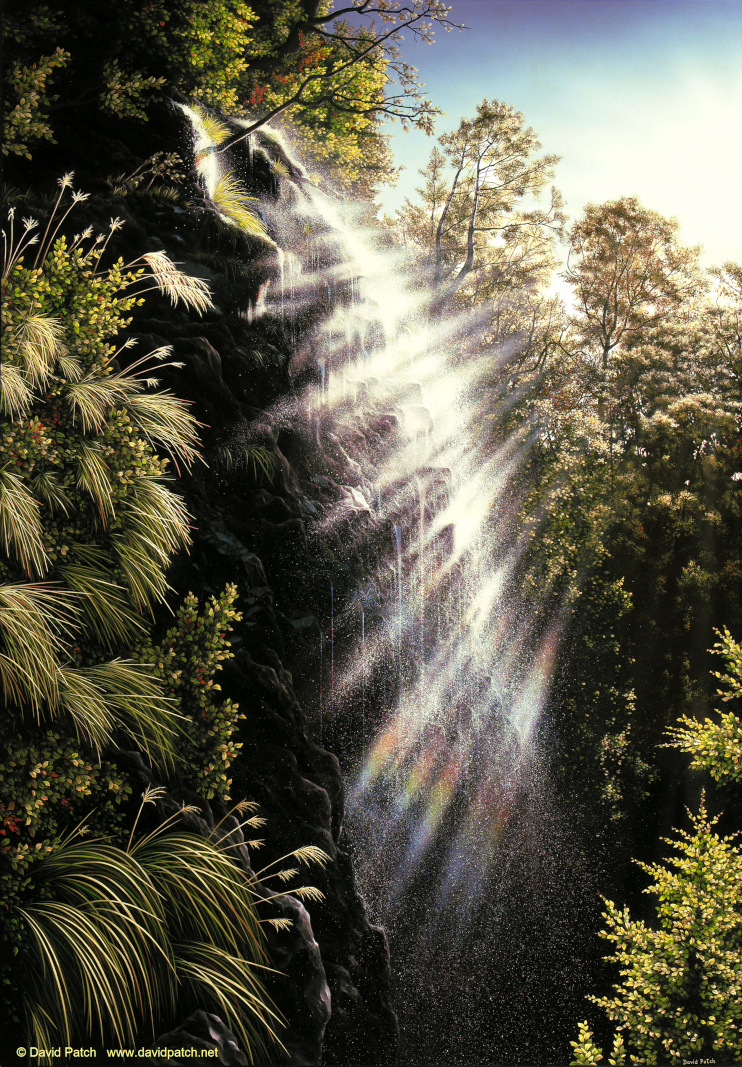 Landscape Oil Painting Hyperrealism Art David Patch Artist