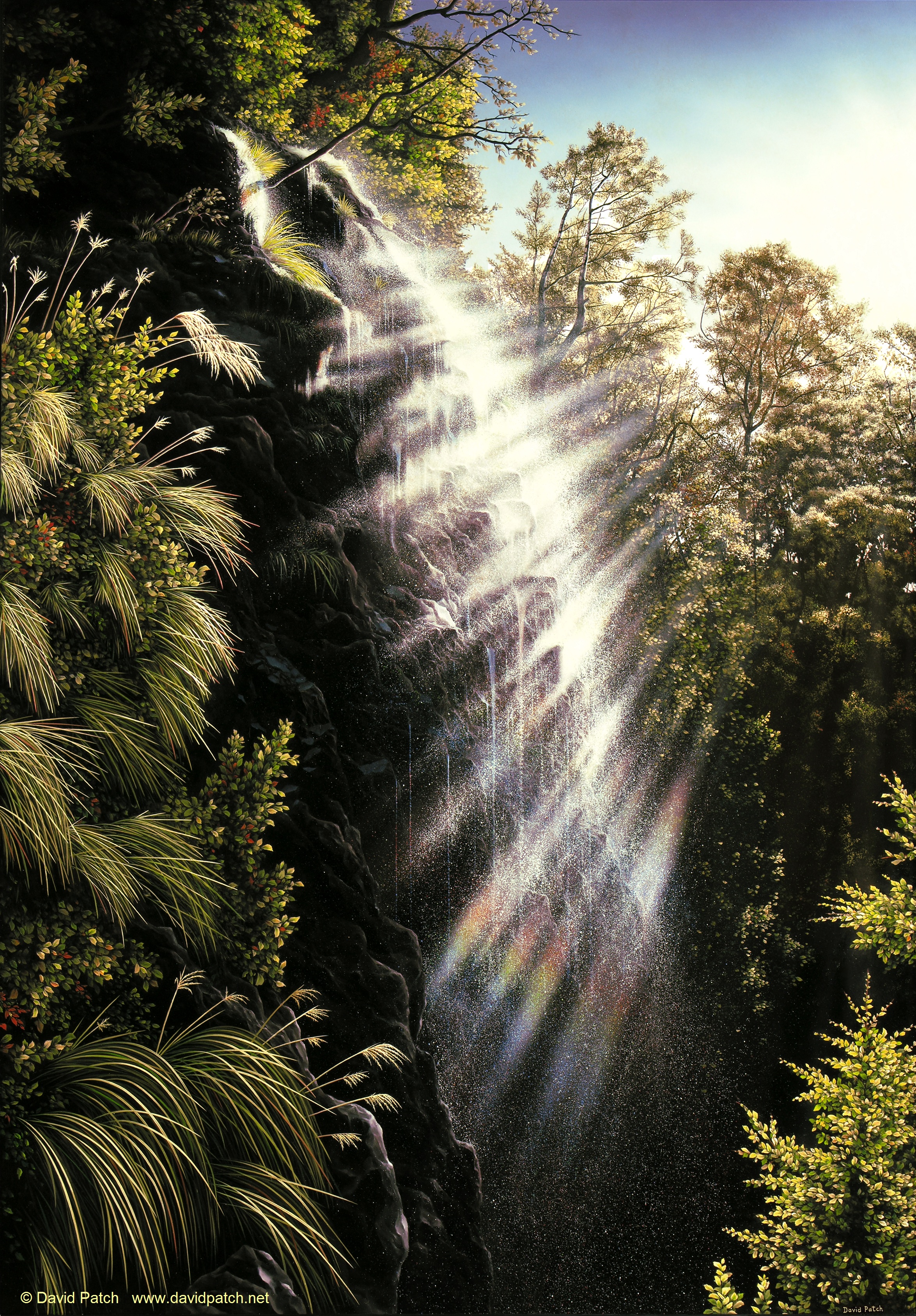 Landscape Oil Painting Hyperrealism Art David Patch Artist