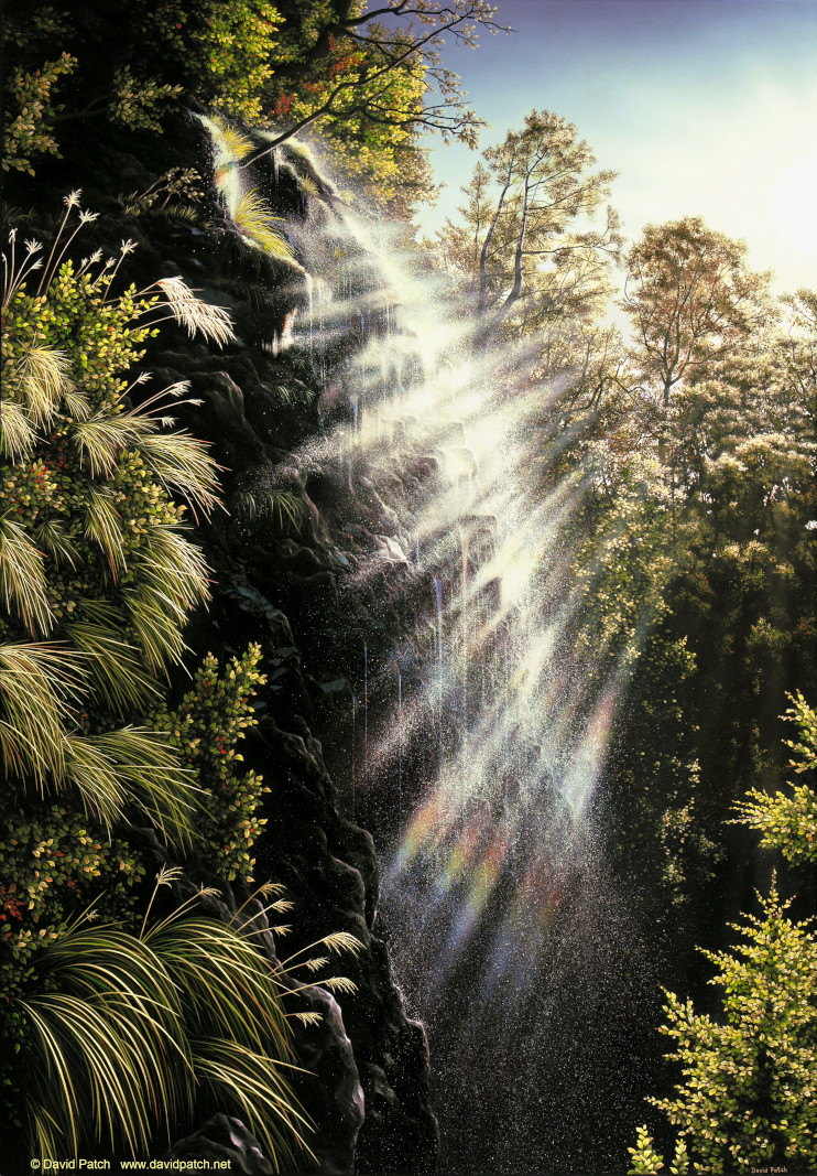 Landscape Oil Painting Hyperrealism Art David Patch Artist