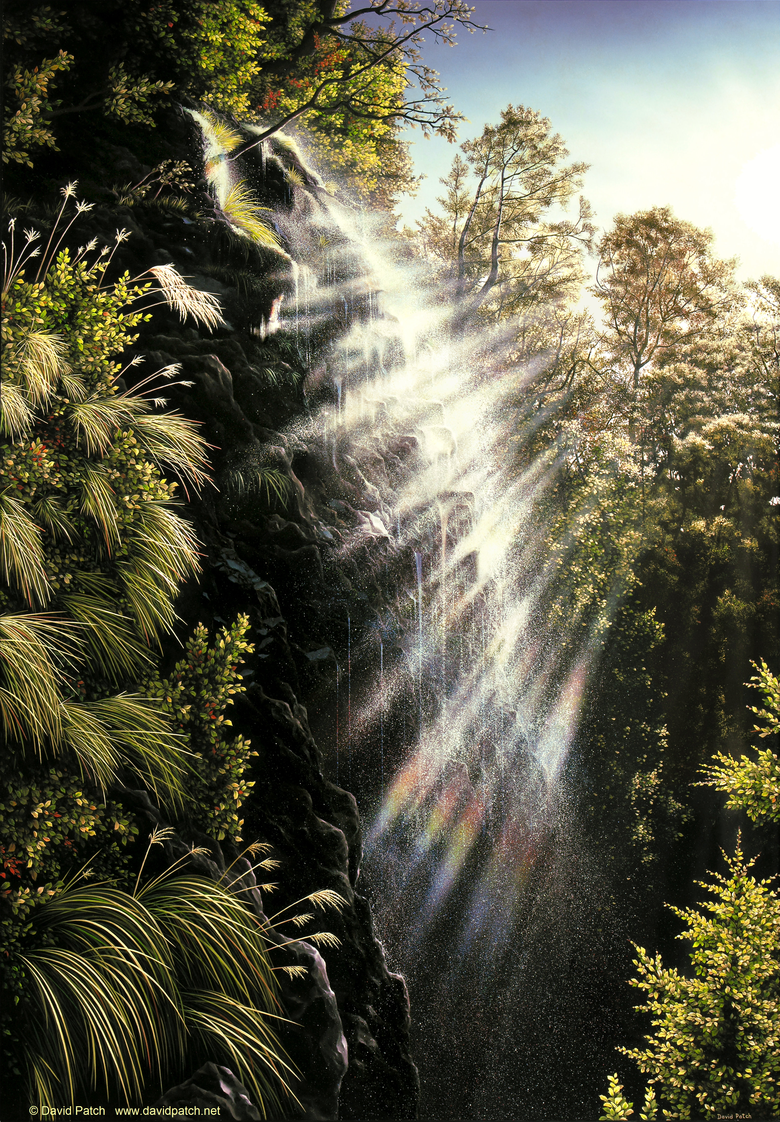 Landscape Oil Painting Hyperrealism Art David Patch Artist